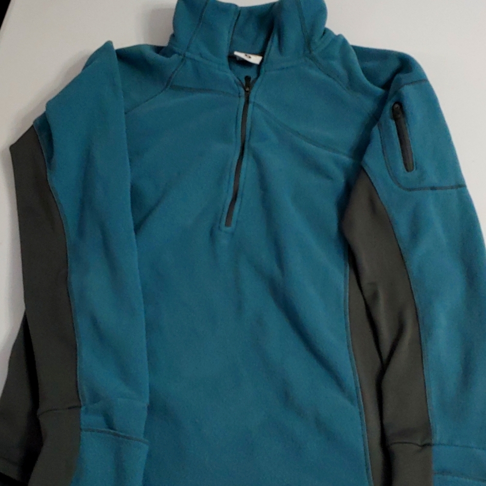 Columbia Womens half zip fleece sweatshirt